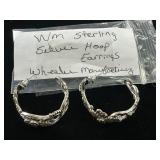 Sterling silver earrings