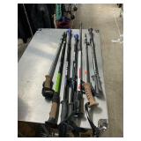 Lot of hiking sticks