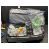 Luggage bag with miscellaneous game pcs