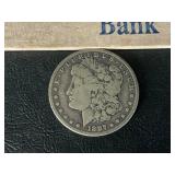 Morgan silver dollar