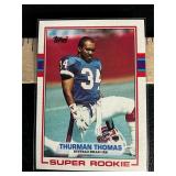 Thurman Thomas rookie card