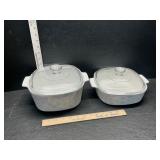 Dishes 1 lid is chipped