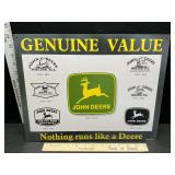 Metal sign