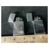 2 zippo lighters