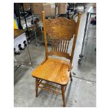 Oak chair