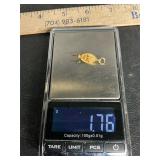 10k gold pin