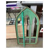Wooden arch decor