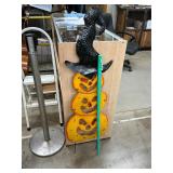 Metal Halloween decor