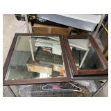 2 vintage mirrors
