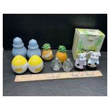 Salt and pepper shakers