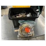 Tote of assorted jewelry