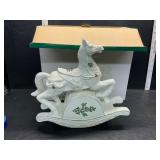 Large musical rocking horse