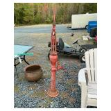 Antique well pump