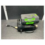 EGO batter and charger 56v