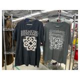 2 breaking Benjamin shirts
