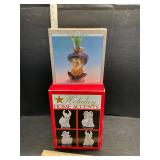 Angel and bud vase