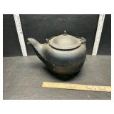 Cast iron kettle is cracked