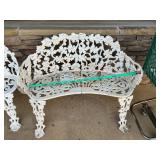 Cast iron bench one leg ioff
