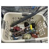 Basket of miscellaneous items