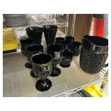 Black glass lot