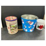 Cracker Jack tin and other