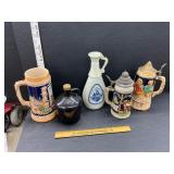 Steins and bottles