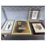 Pictures and art.