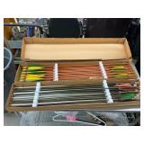 Large lot of aluminum arrows
