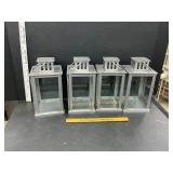 4 candle lanterns