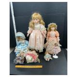 Porcelain dolls
