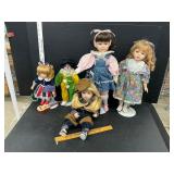 Porcelain dolls