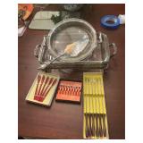 Dishes and forks