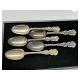 260 grams of sterling silver spoons