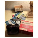 Vintage view master with slides