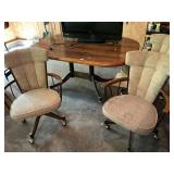 Table and 3  chairs