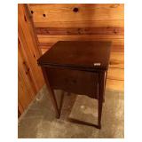 Sewing machine table