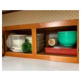 Cabinet contents