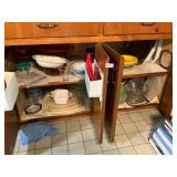 Cabinet contents