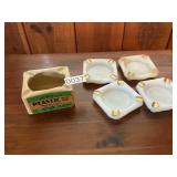 Vintage ashtrays