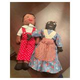 Vintage black Americana dolls