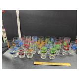 Antique car glasses