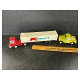Vintage die cast trucks