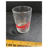 Shoneys Big Boy juice glass