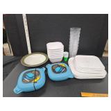 Melamine dishes and others