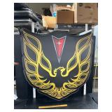 Large metal Pontiac sign