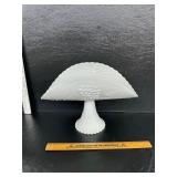 Milk glass dish