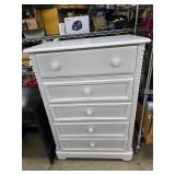 Chest of drawers 33 by 21 by 47 tall