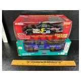 2 die cast cars