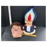 Vintage genie and mask