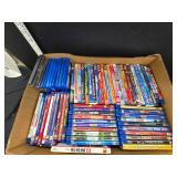 Blue ray and dvds
